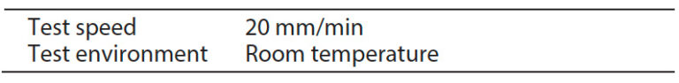 Tabuľka 3 Testovacie podmienky